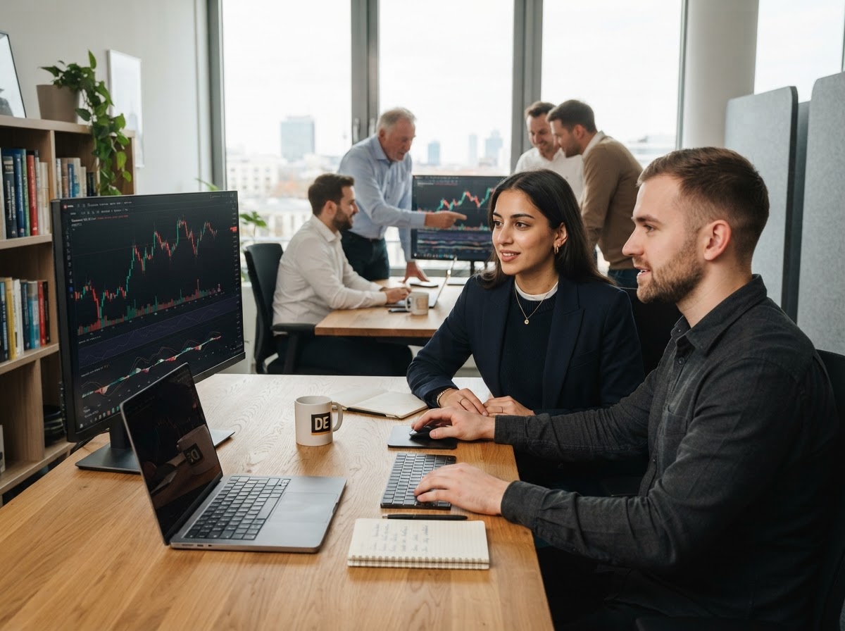 Growth Trading analytics interface showing predictive model data